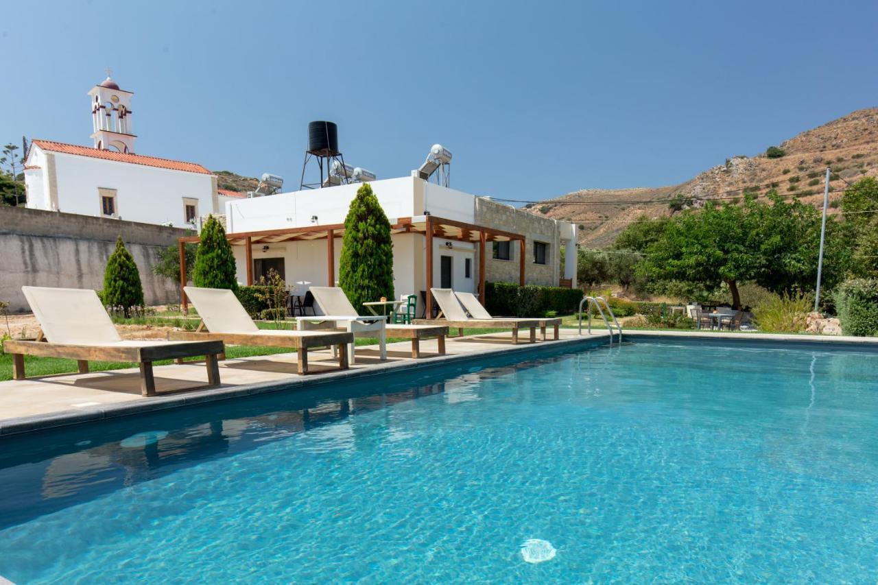 Agarathos Traditional Rooms With Pool Kaliviani Екстер'єр фото